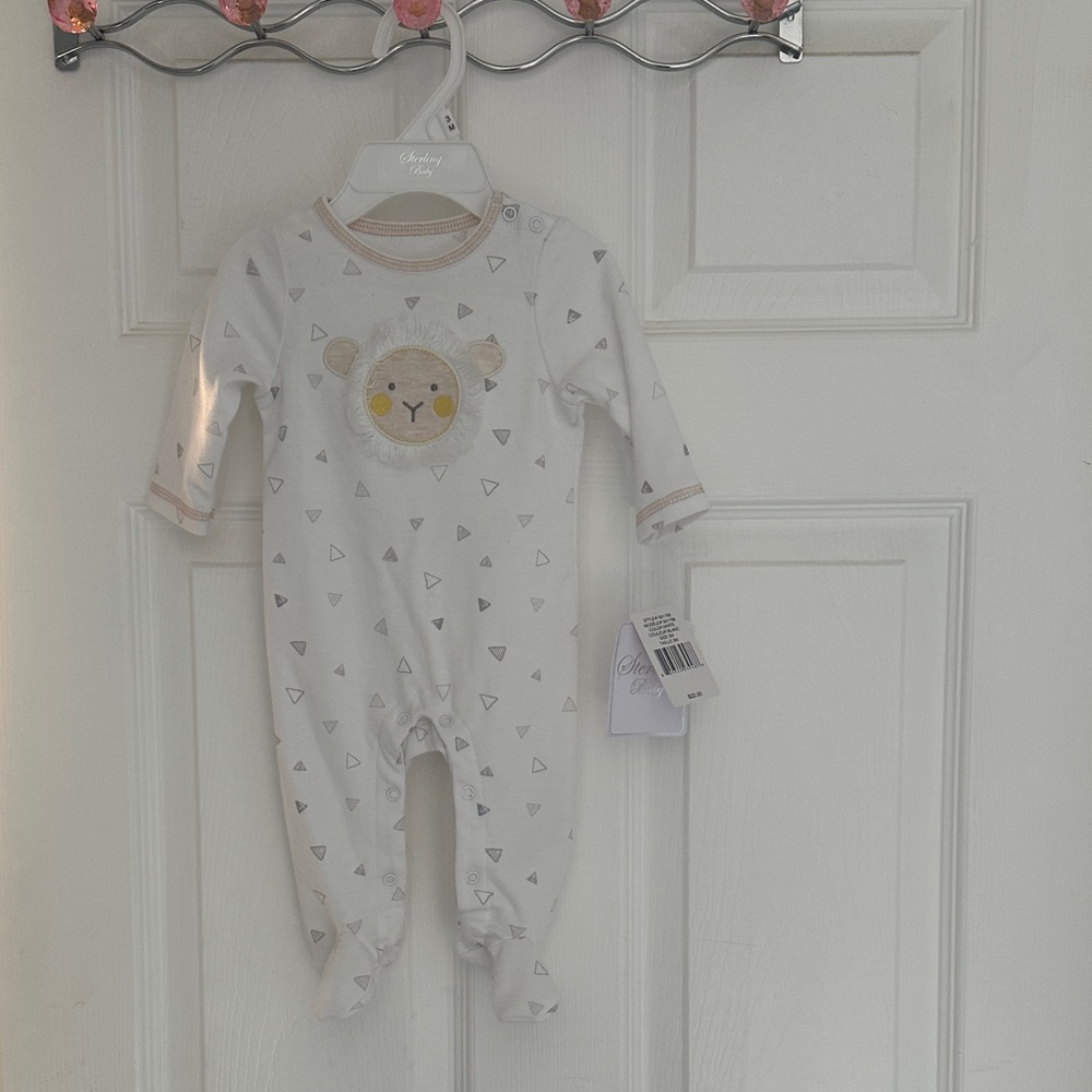 Baby Gear White Lion Footie